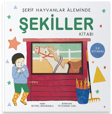 Şerif Hayvanlar Aleminde Şekiller Kitabı Okul öncesi Kitap